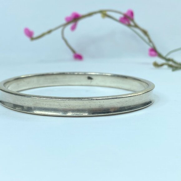 Tiffany & Co. Silver Bangle Bracelet - Picture 4 of 8